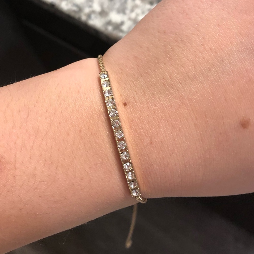 Gold Bracelet (with adjustable knot)